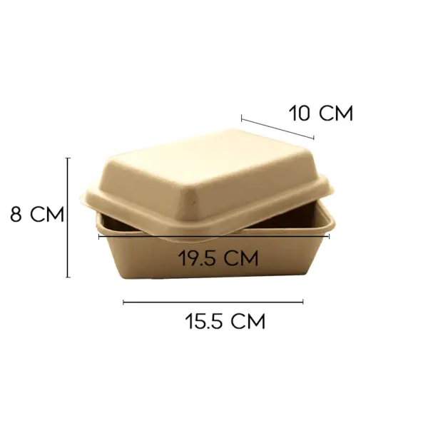 Envase rectangular 1000 alto - Imagen 2